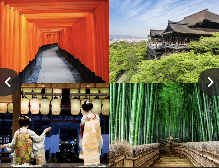 La tradizionale Kyoto. 